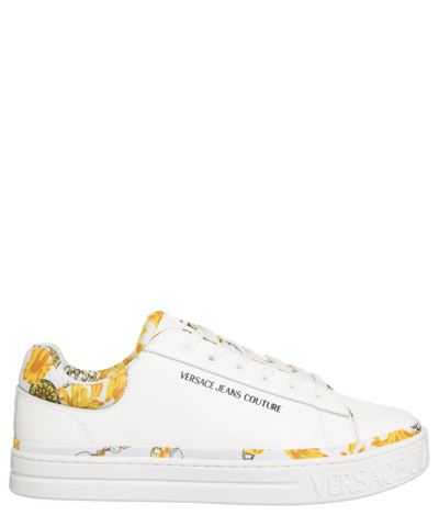 VERSACE JEANS COUTURE VERSACE JEANS COUTURE SNEAKER DAMEN COURT 88 75VA3SK5-ZP316_G03 WHITE LEDER