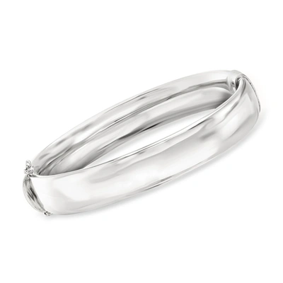 ROSS-SIMONS STERLING SILVER HINGED BANGLE BRACELET