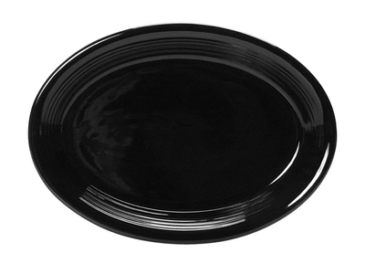 TUXTON CONCENTRIX OVAL PLATTER 13-1/2"X9-3/4", 6 PIECES