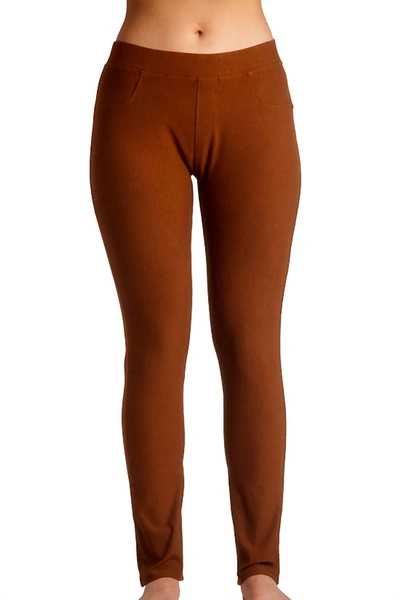FRENCH KYSS MID RISE LEGGINGS IN SPICE