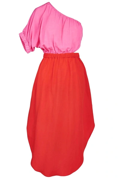 CROSBY BY MOLLIE BURCH RIO DRESS IN BUBBLEGUM CHERRY
