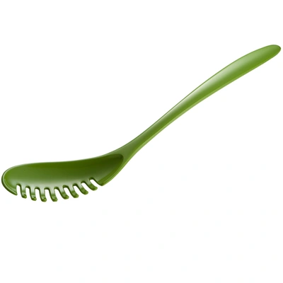 GOURMAC 12-INCH MELAMINE PASTA SERVER SPAGHETTI FORK & STRAINER