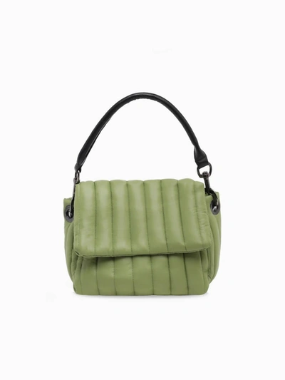 THINK ROYLN BAR BAG IN SHINY OLIVE