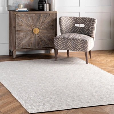 NULOOM HAND LOOMED LORRETTA AREA RUG