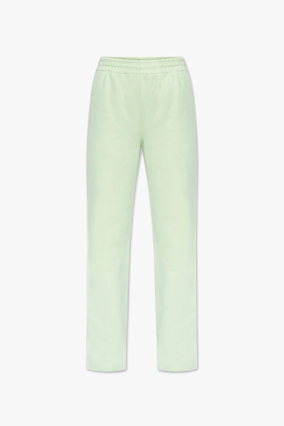 ACNE STUDIOS ACNE STUDIOS GREEN SWEATPANTS WITH LOGO