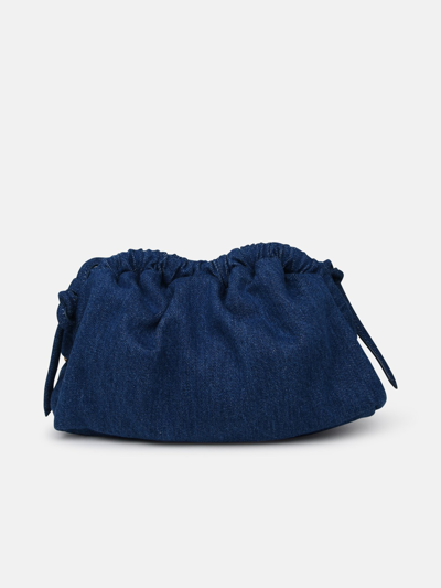 MANSUR GAVRIEL SMALL 'CLOUD' BLUE DENIM CROSSBODY BAG