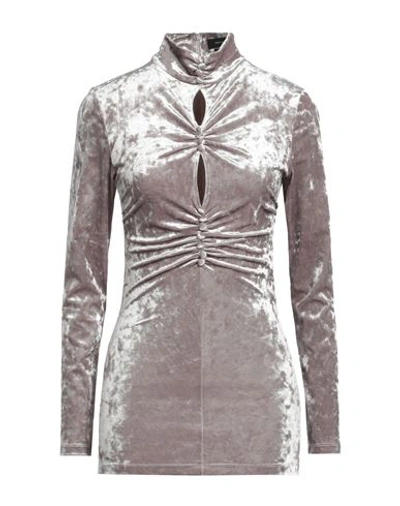 ISABEL MARANT ISABEL MARANT WOMAN TOP BEIGE SIZE 6 POLYESTER, ELASTANE