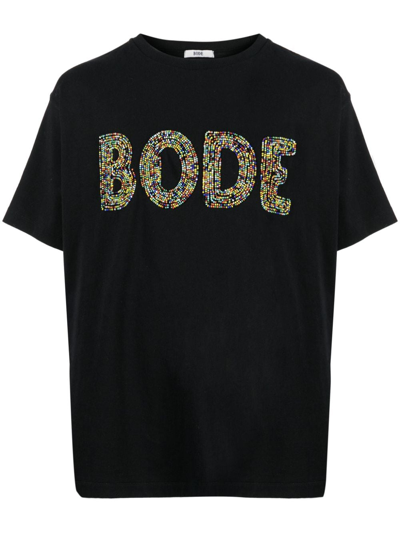 BODE LOGO-EMBELLISHED COTTON T-SHIRT