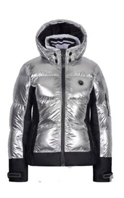 SPORTALM SPORTALM SKI-WINTERJACKE COORIS SILBER - SCHWARZ