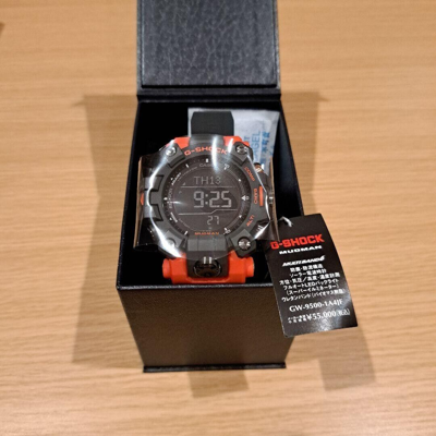 CASIO CASIO G-SHOCK MASTER OF MUDMAN TRIPLE SENSOR MODEL GW-9500-1A4JF WATCH JAPAN