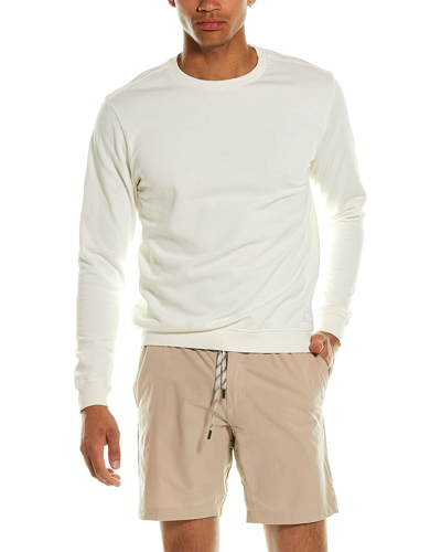 ONIA ONIA GARMENT DYE FRENCH TERRY CREWNECK SWEATSHIRT