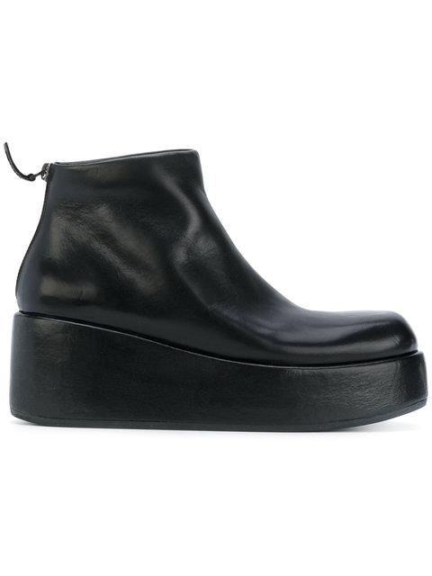 Shop Marsell Stiefel Mit Plateausohle Schwarz In Black