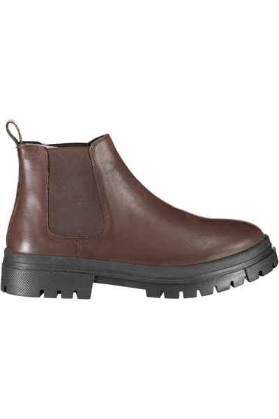 LEVI'S BROWN POLYESTER BOOT