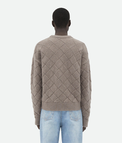 BOTTEGA VENETA BOTTEGA VENETA MEN MW WOOL INTRECCIATO 3D KNITS