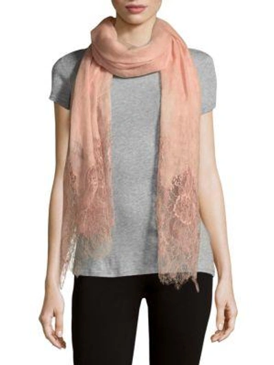 VALENTINO Textured Lace Stole