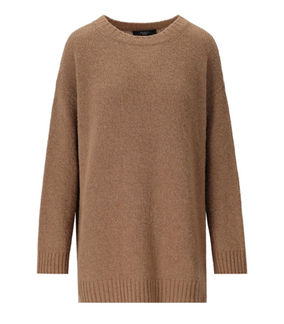 WEEKEND MAX MARA WEEKEND MAX MARA  XANADU BEIGE CREWNECK JUMPER