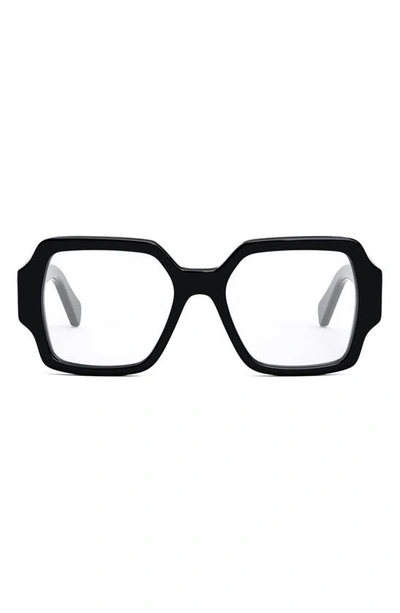 CELINE CELINE TRIOMPHE 52MM SQUARE READING GLASSES