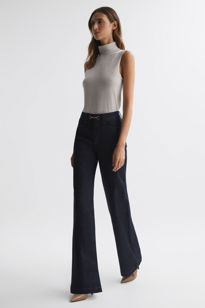 PAIGE REISS MONTECITO LEENAH PAIGE HIGH RISE FLARED JEANS