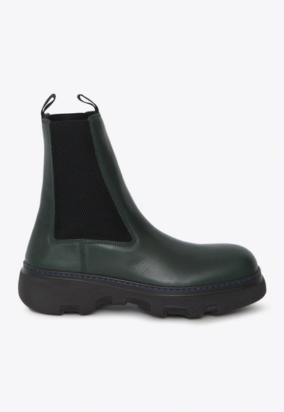 BURBERRY CREEPER CHELSEA BOOTS