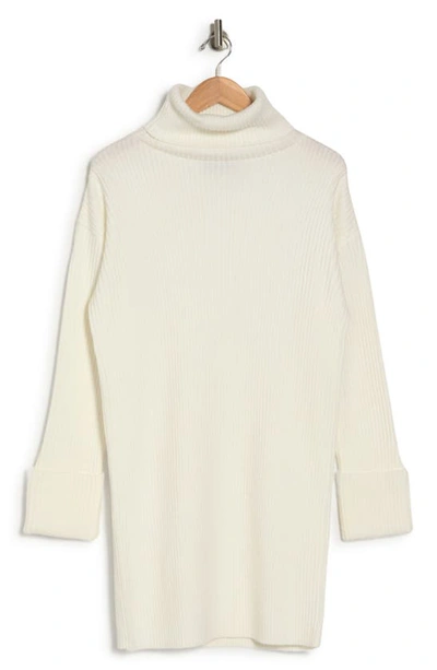 RENEE C RENEE C TURTLENECK LONG SLEEVE SWEATER DRESS