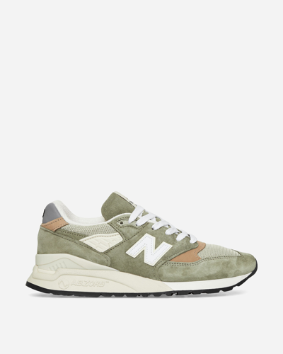 NEW BALANCE MADE IN USA 998 SNEAKERS OLIVE / INCENSE