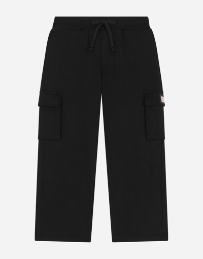 DOLCE & GABBANA JERSEY JOGGING PANTS
