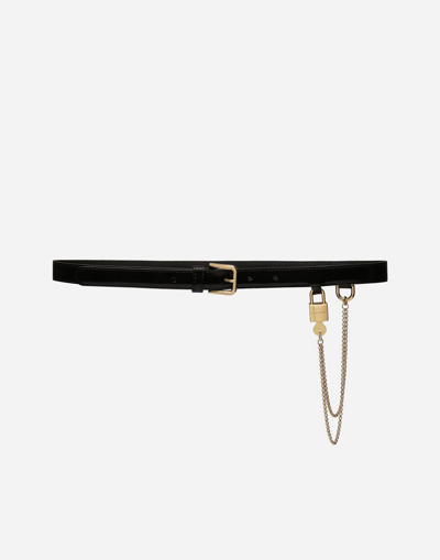 DOLCE & GABBANA BELT WITH CHAIN