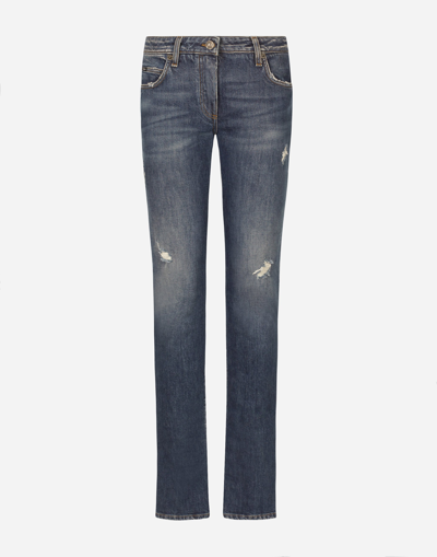 DOLCE & GABBANA BELL-BOTTOM JEANS