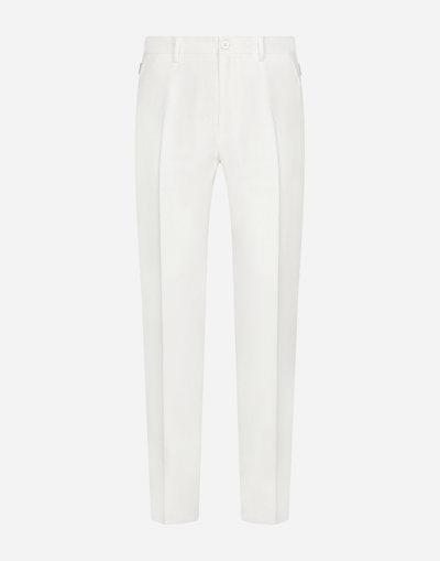 DOLCE & GABBANA LINEN PANTS