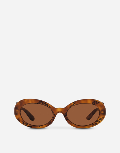 DOLCE & GABBANA DG CROSSED SUNGLASSES