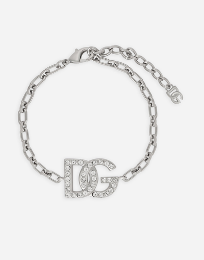 DOLCE & GABBANA LINK BRACELET WITH DG LOGO