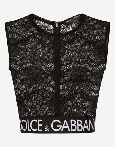 DOLCE & GABBANA LACE TOP