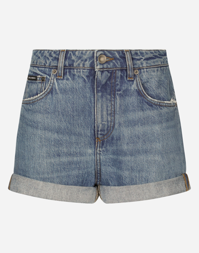 DOLCE & GABBANA DENIM SHORTS