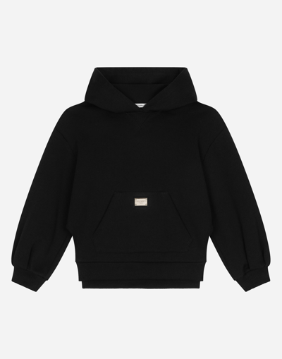 DOLCE & GABBANA JERSEY HOODIE