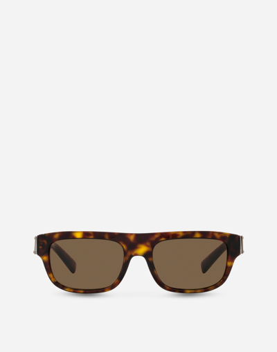 DOLCE & GABBANA DG PLAQUE SUNGLASSES