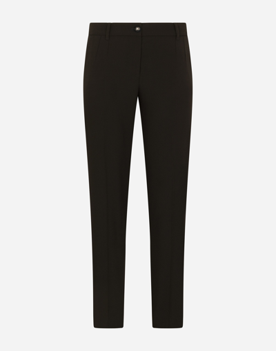DOLCE & GABBANA WOOLEN KATE PANTS
