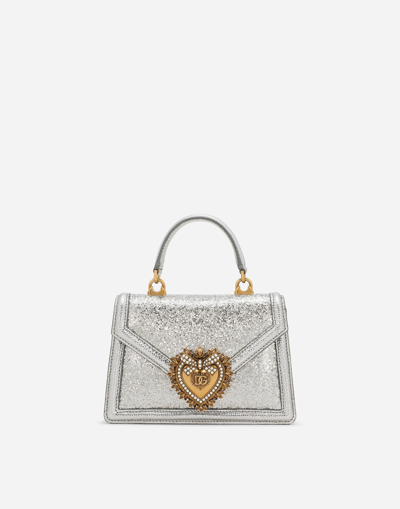 DOLCE & GABBANA SMALL DEVOTION TOP-HANDLE BAG