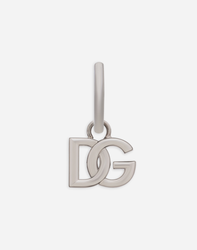 DOLCE & GABBANA SINGLE DG LOGO EARRING