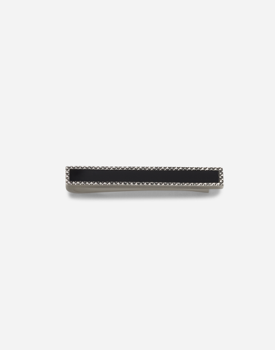 DOLCE & GABBANA WHITE GOLD TIE PIN