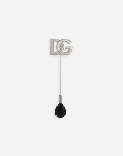 DOLCE & GABBANA DG LOGO LAPEL PIN