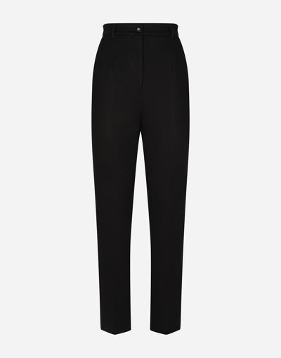 DOLCE & GABBANA MILANO RIB PANTS