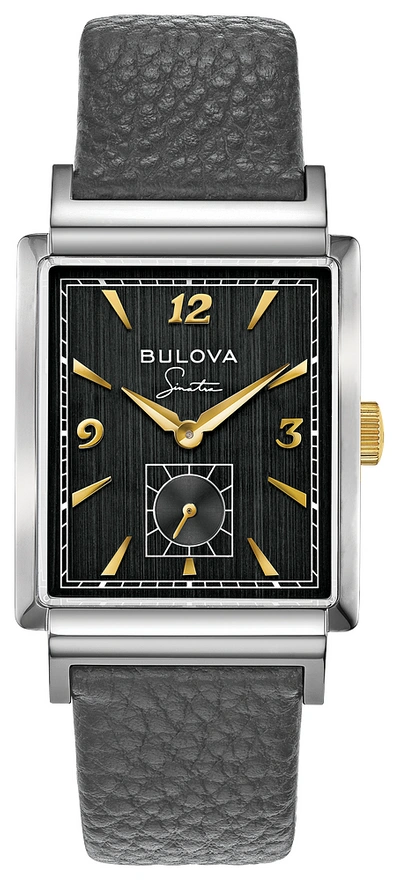 BULOVA BULOVA FRANK SINATRA MY WAY MEN WATCH 98A261