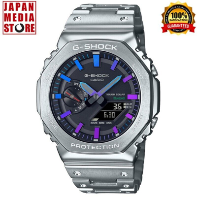 CASIO CASIO G-SHOCK GM-B2100PC-1AJF RAINBOW SILVER METAL ANALOG DIGITAL MEN WATCH
