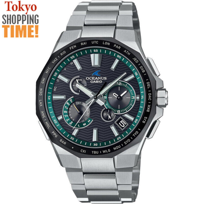 CASIO CASIO OCEANUS OCW-T6000A-1AJF TITANIUM SOLAR RADIO BLUETOOTH MEN`S WATCH JAPAN