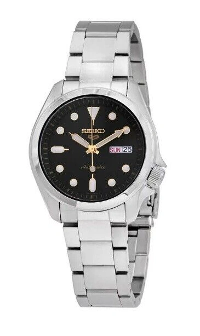 SEIKO SEIKO 5 SRPE57K1 STAINLESS STEEL AUTOMATIC ANALOG MENS WATCH 100M WR SRPE57