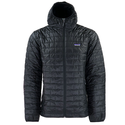 PATAGONIA PATAGONIA MEN'S - NANO PUFF HOODY JACKET - BLACK