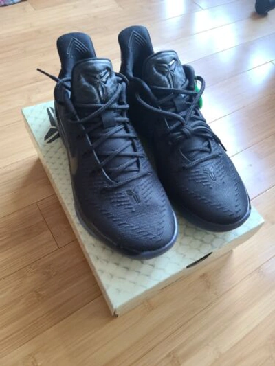 NIKE SIZE 10 - NIKE KOBE A.D. BLACK MAMBA 2017