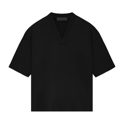 ESSENTIALS FEAR OF GOD ESSENTIALS V-NECK 'JET BLACK'