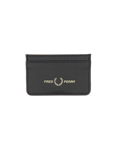 FRED PERRY DESIGNER MEN'S BAGS CARD HOLDER WITH LOGO