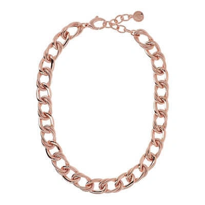 BRONZALLURE BRONZALLURE PUREZZA LARGE LINK NECKLACE